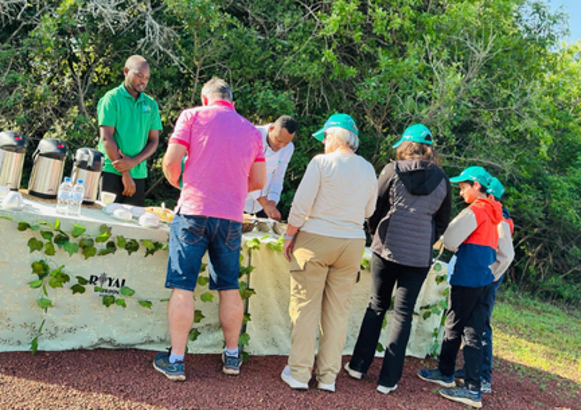 Landing Ceremony & Bush Breakfast